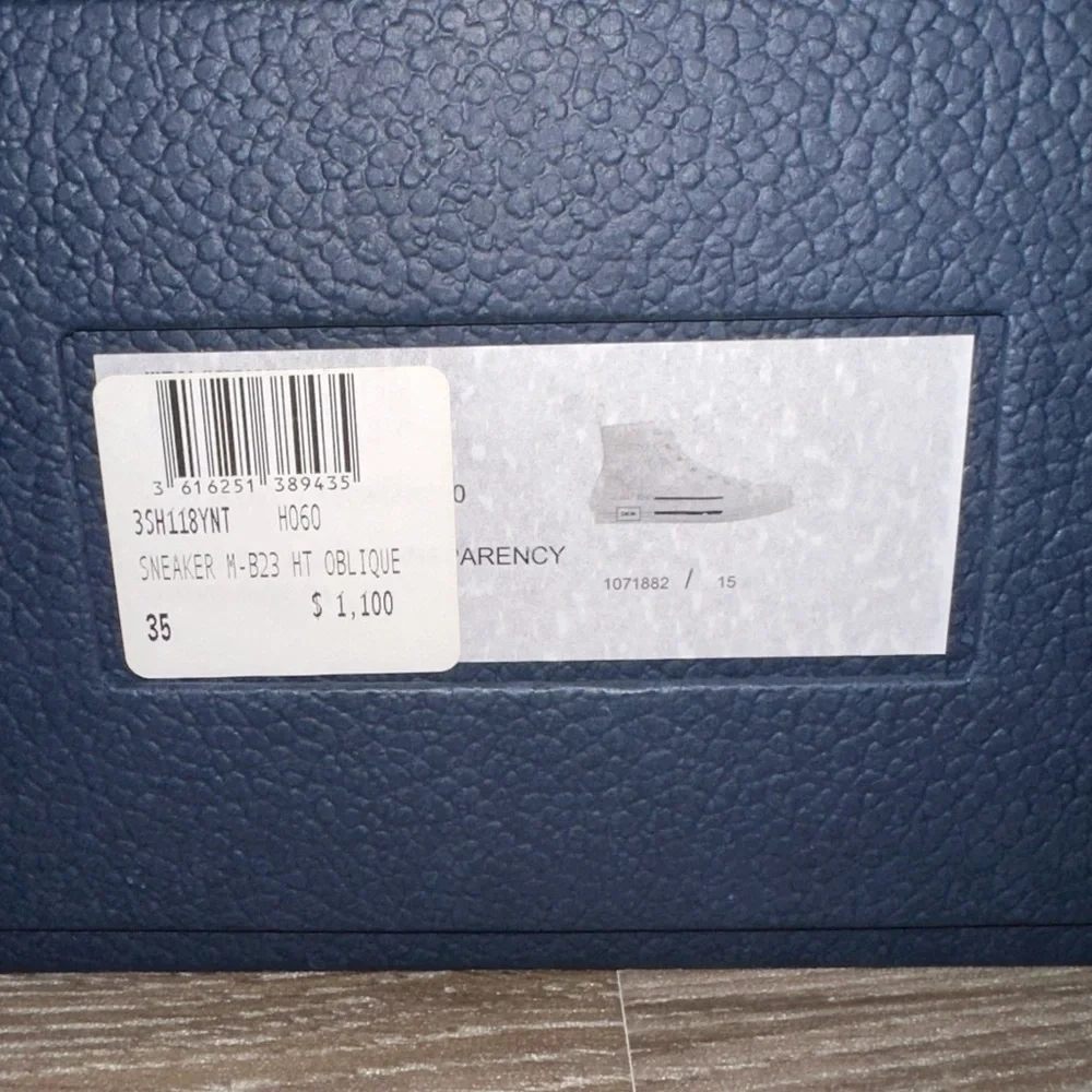 Dior B-23 High Top Oblique Sneakers - Picture 9 of 9